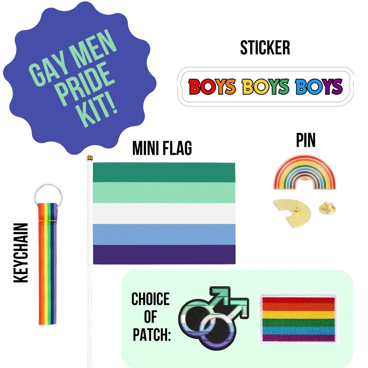 Gay Men Pride Kit