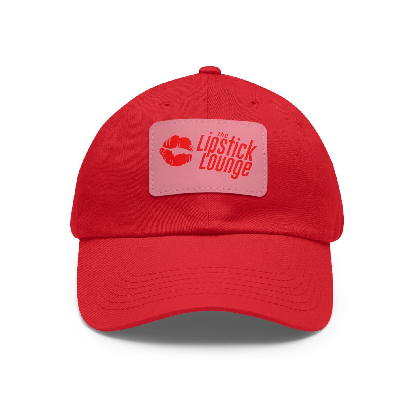 Lipstick Lounge Red Logo Hat with Patch