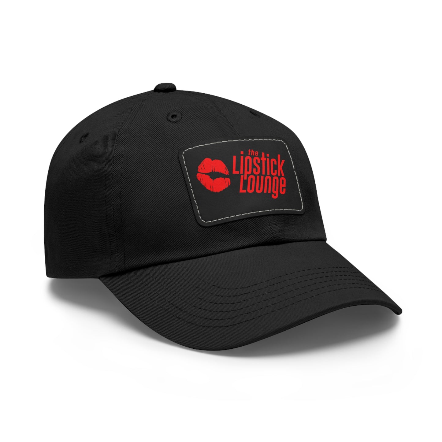 Lipstick Lounge Red Logo Hat with Patch