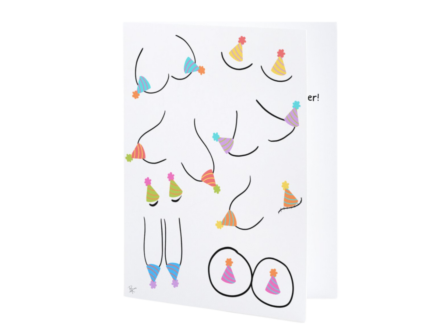 Breast Birthday Card