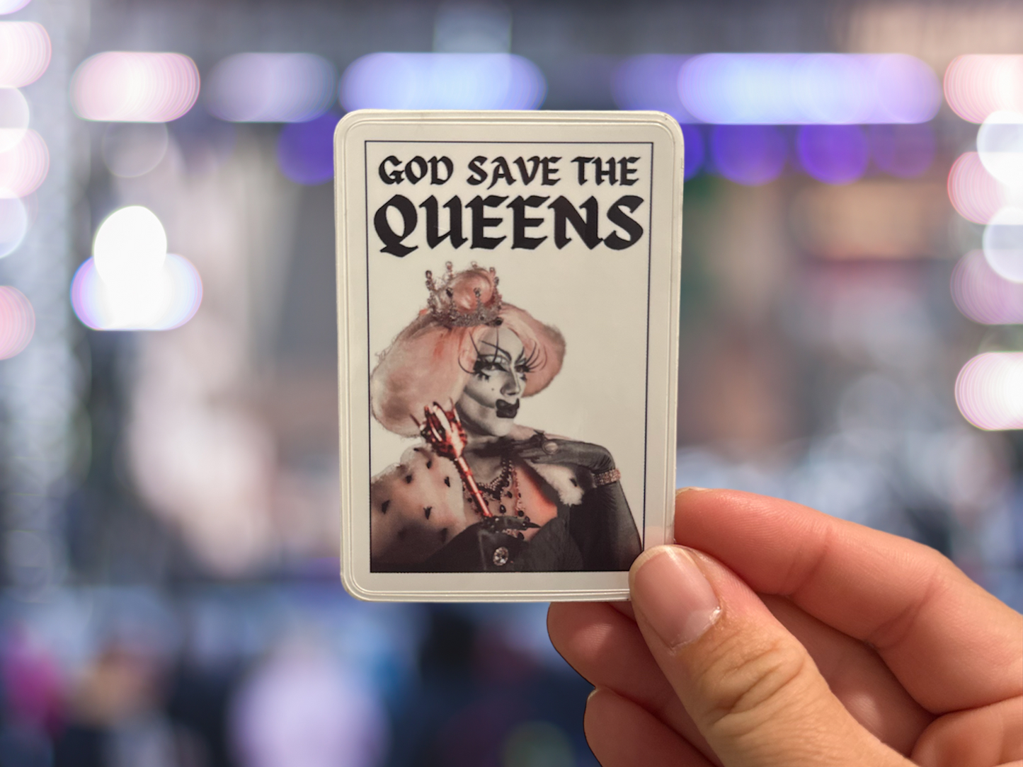 God Save the Queens Sticker