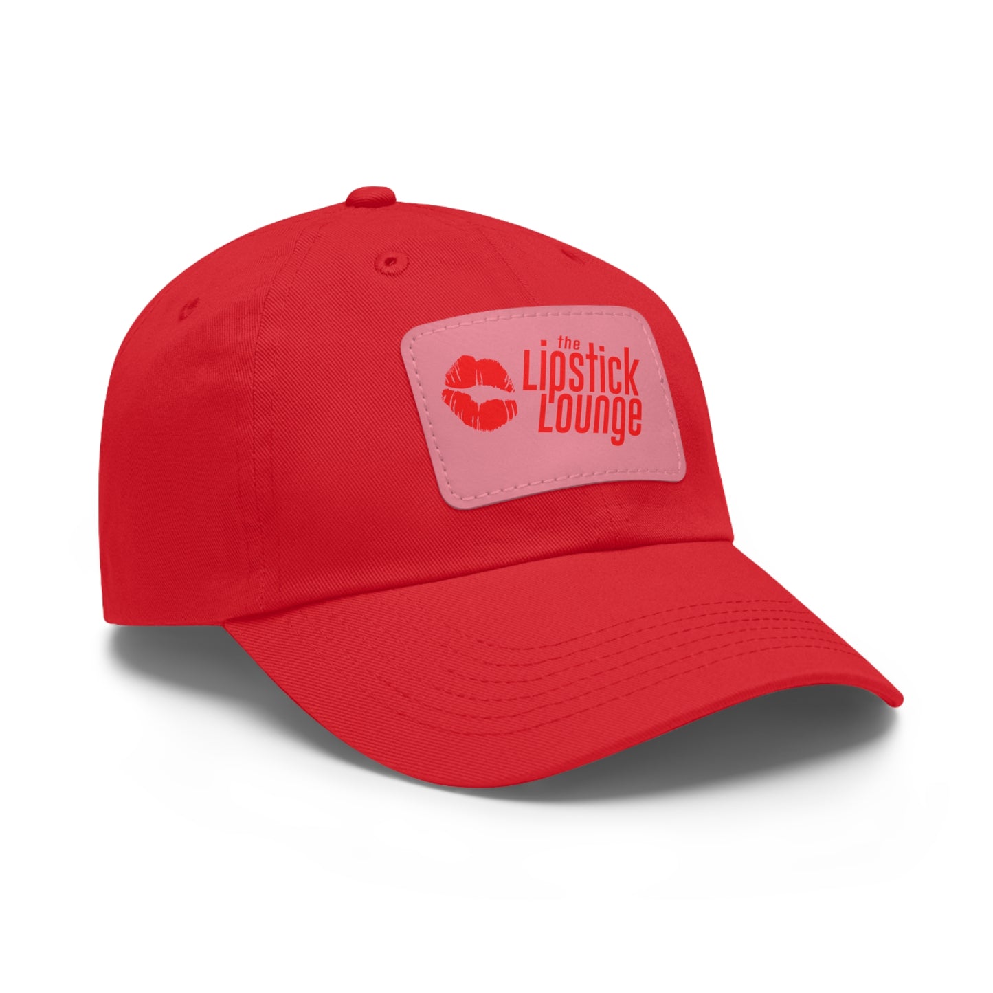 Lipstick Lounge Red Logo Hat with Patch