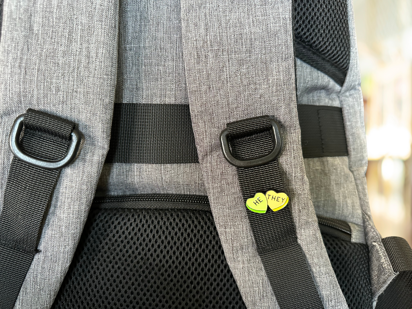 Heart Pronoun Pins