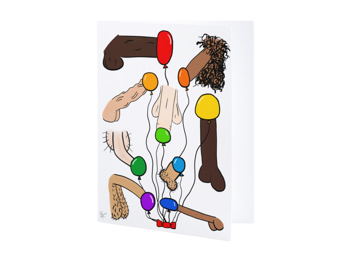 Cockin' Birthday Card