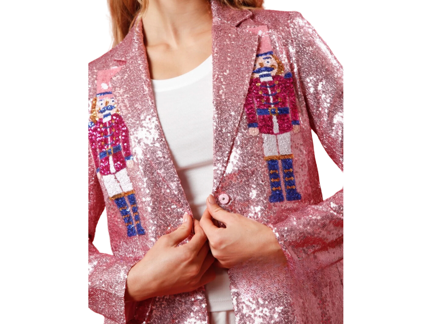 Sequin Nutcracker Blazer