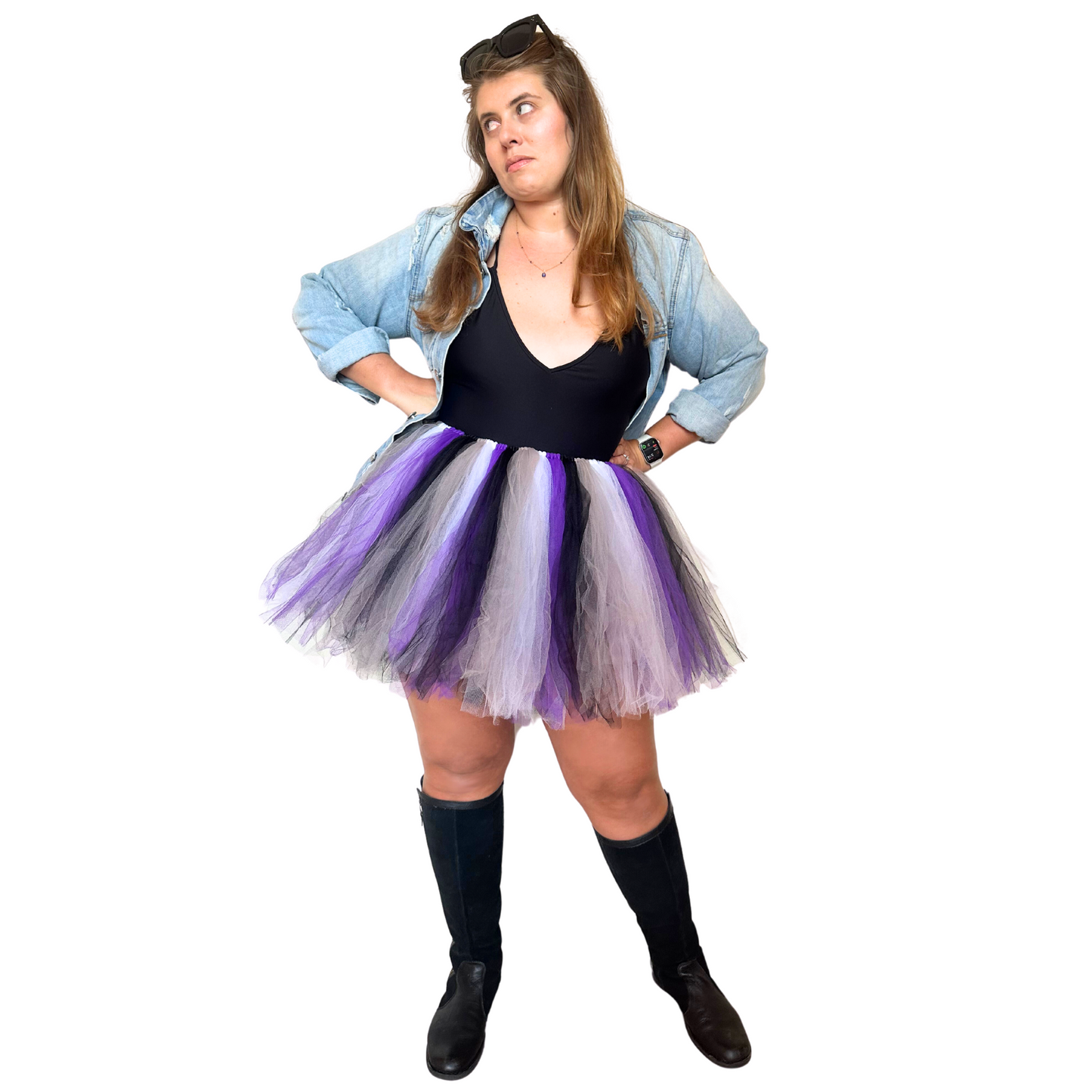 Asexual Pride Flag Tutu