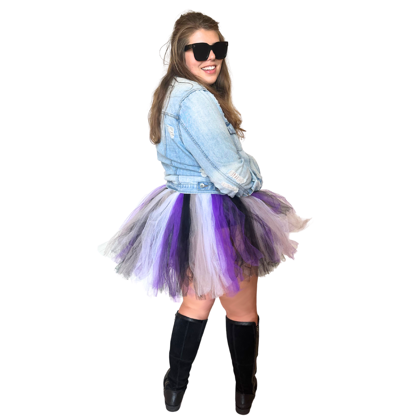 Asexual Pride Flag Tutu