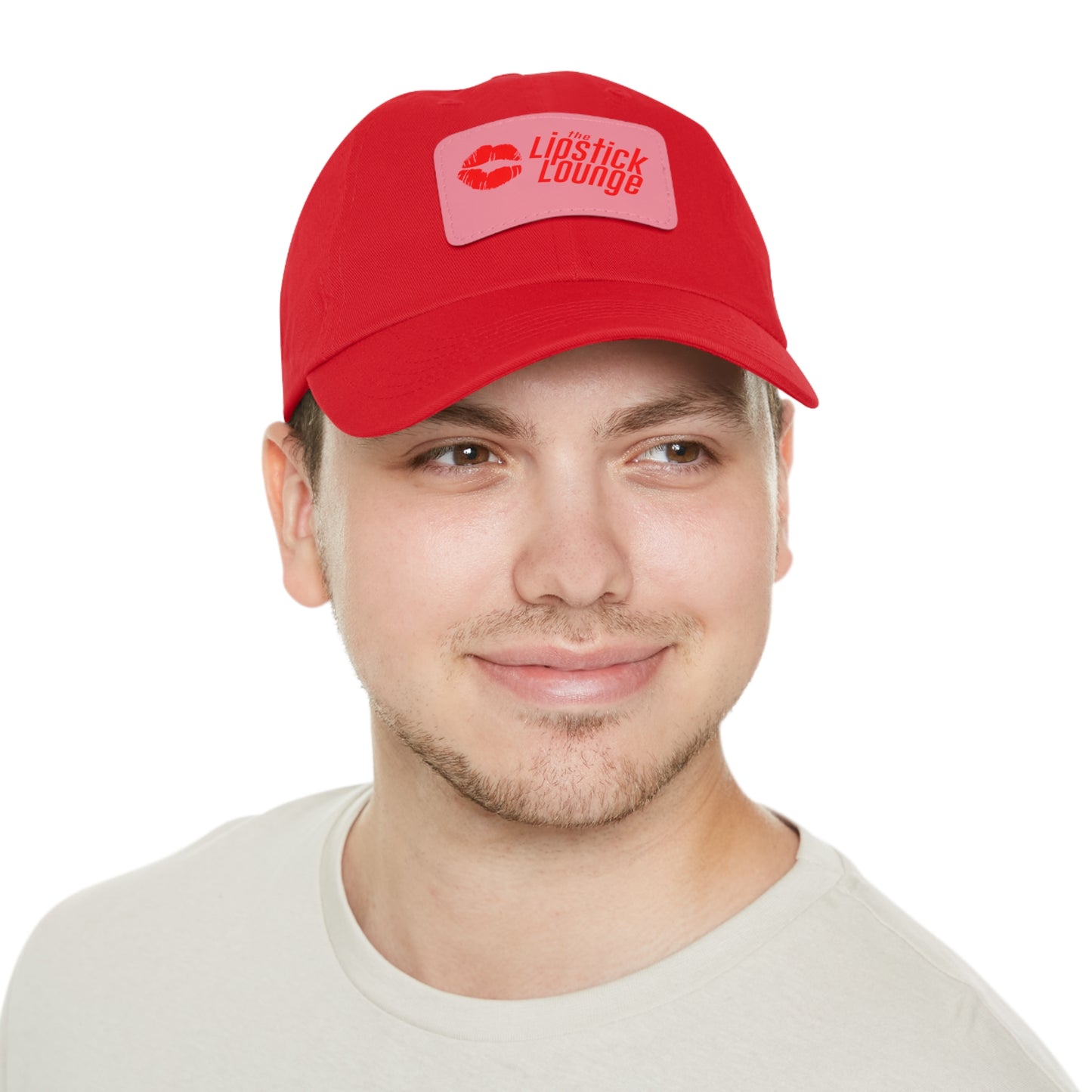 Lipstick Lounge Red Logo Hat with Patch