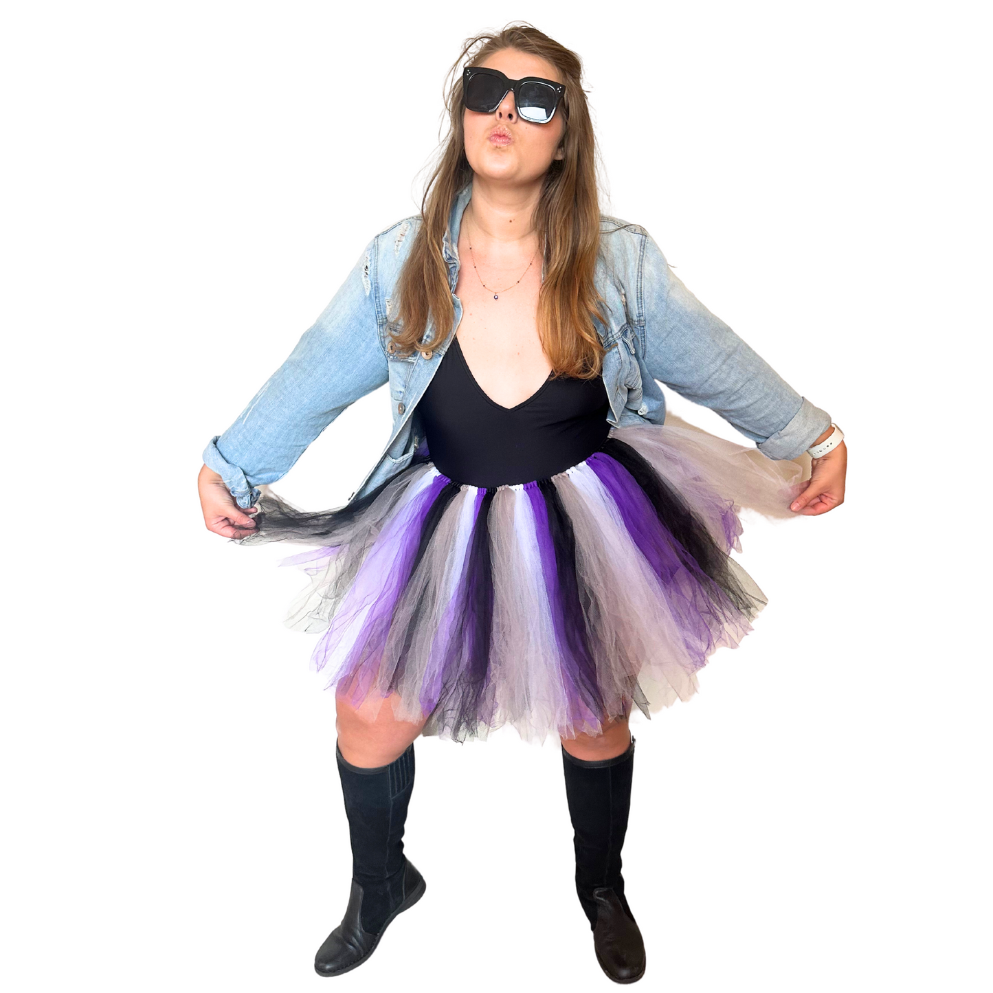 Asexual Pride Flag Tutu