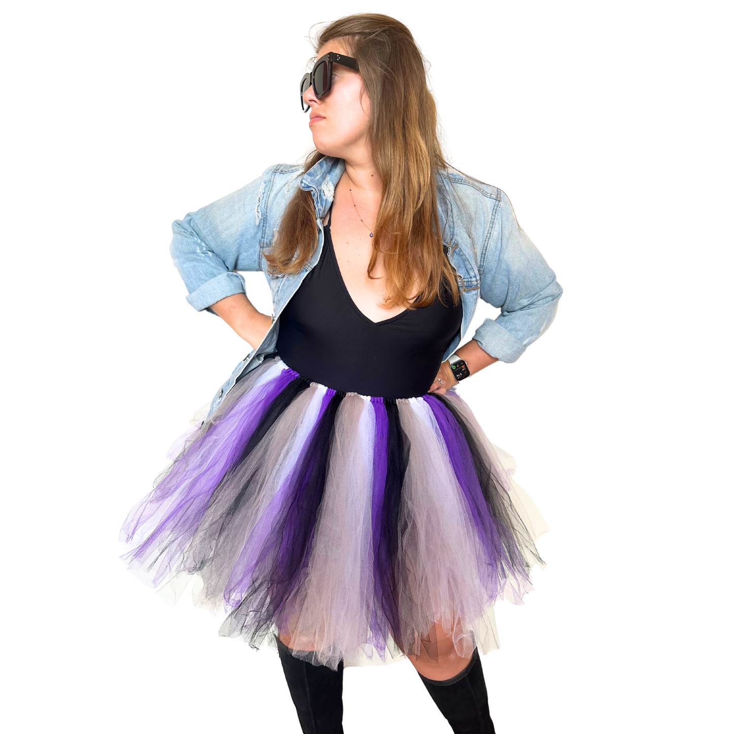 Asexual Pride Flag Tutu