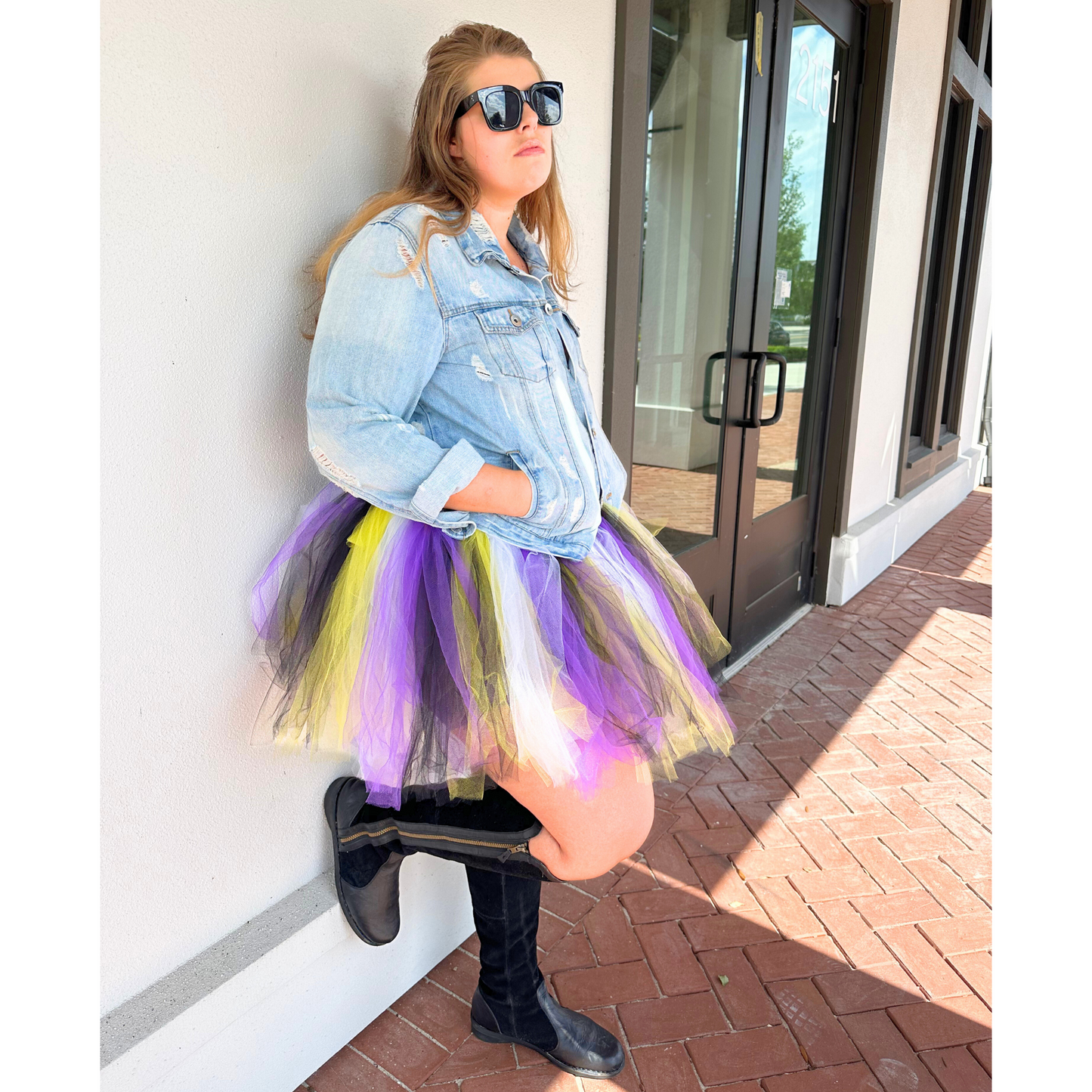 Non-Binary Pride Flag Tutu