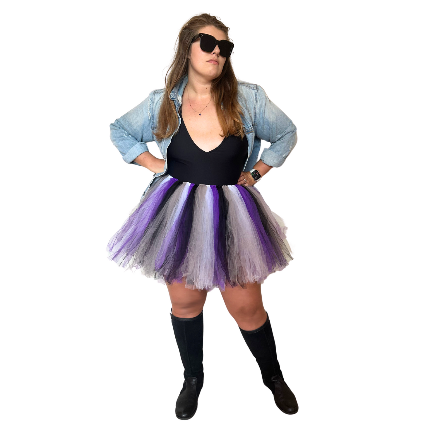 Asexual Pride Flag Tutu