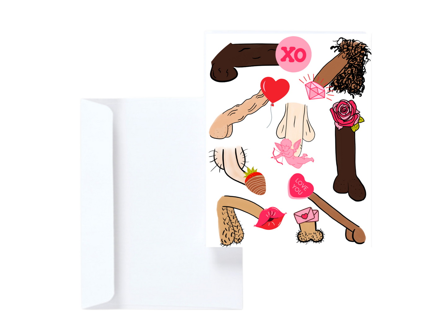 I Love Your Penis Valentine's Day Card