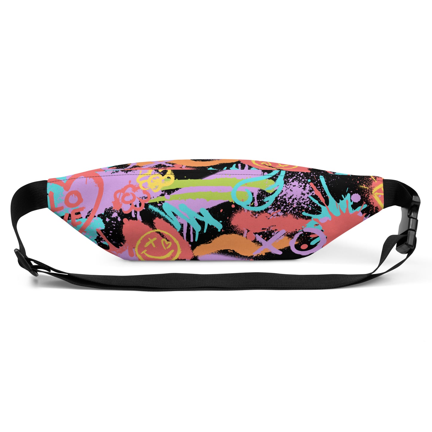 LGBT Pride Rainbow Graffiti Belt Bag