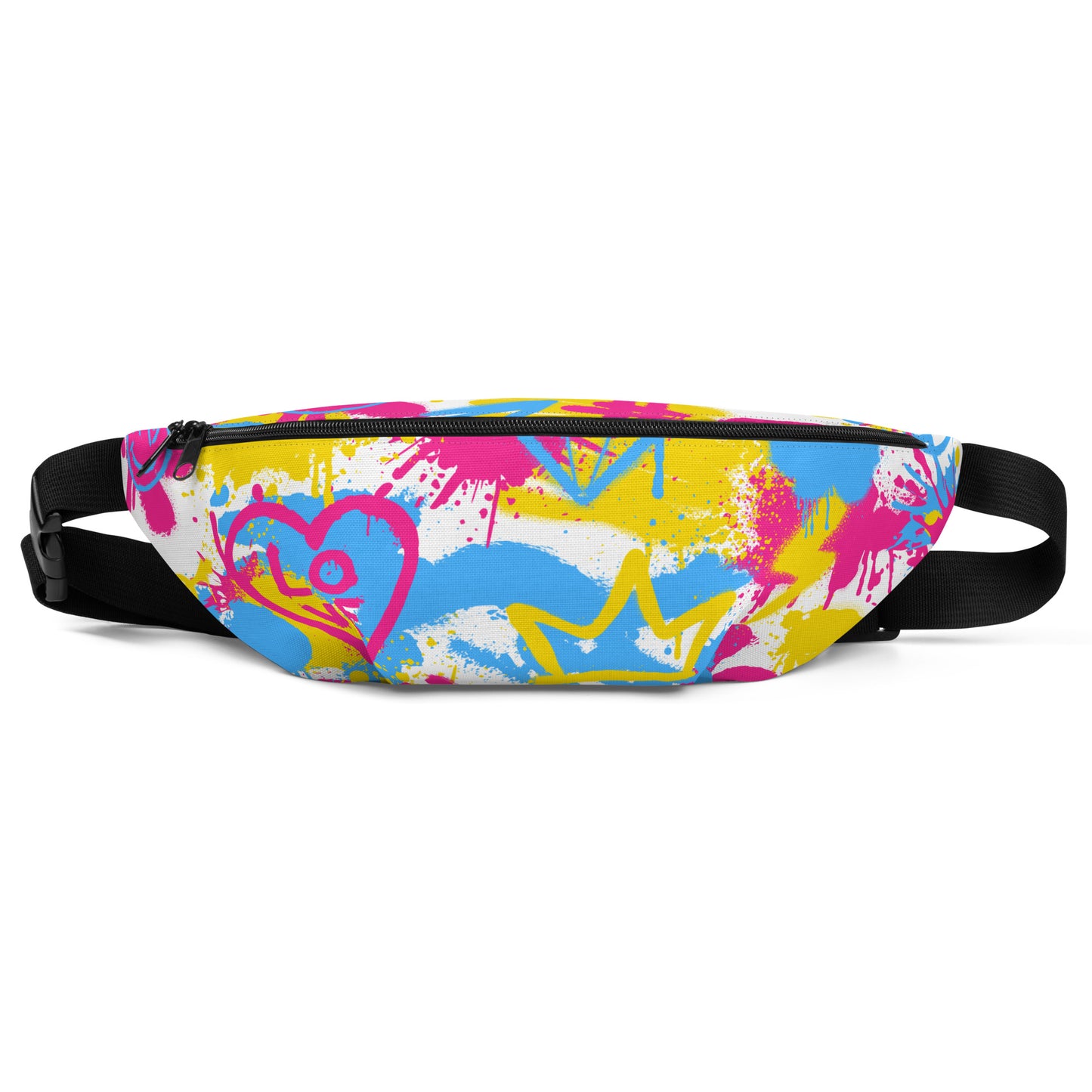 Pansexual Belt Bag in White