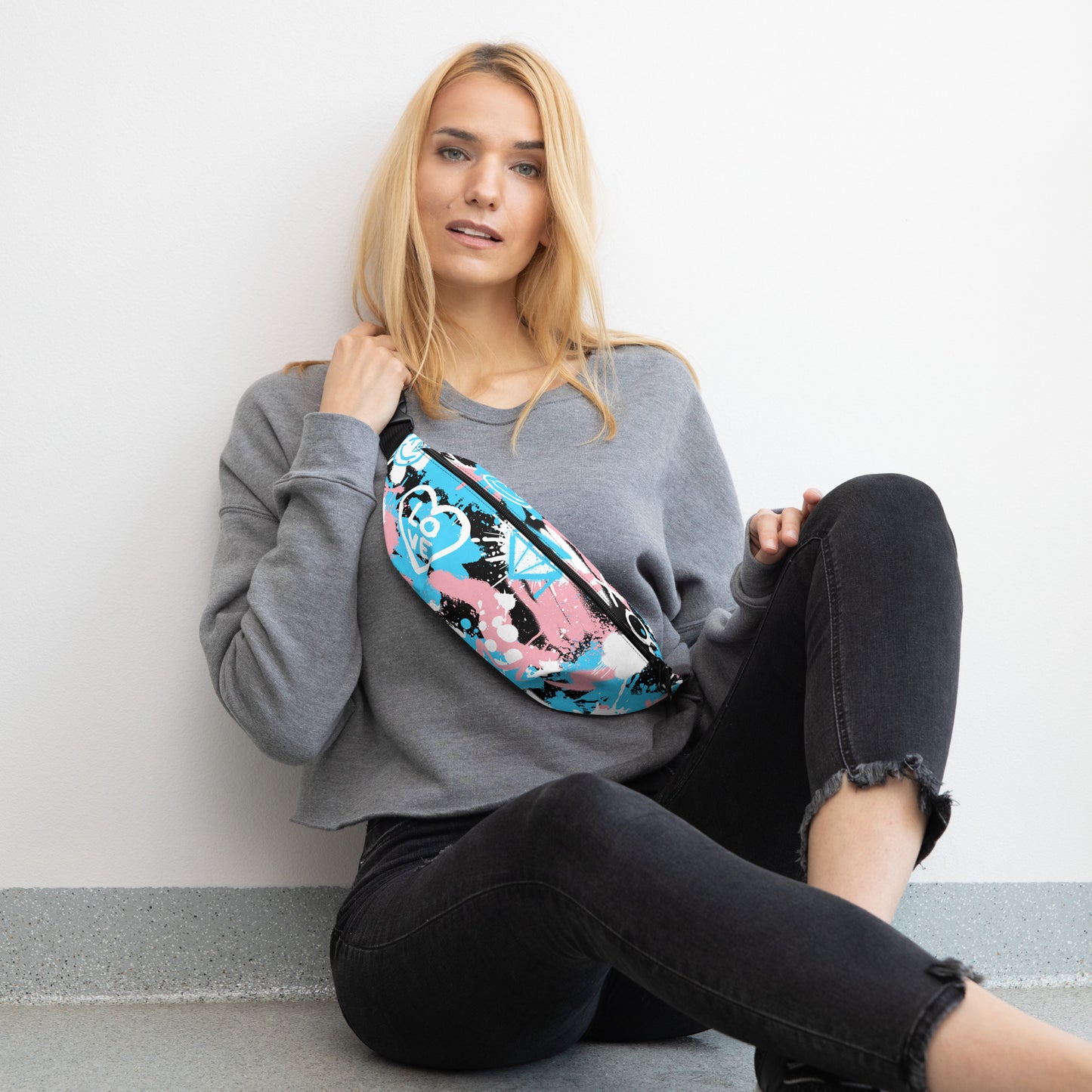 Trans Graffiti Belt Bag