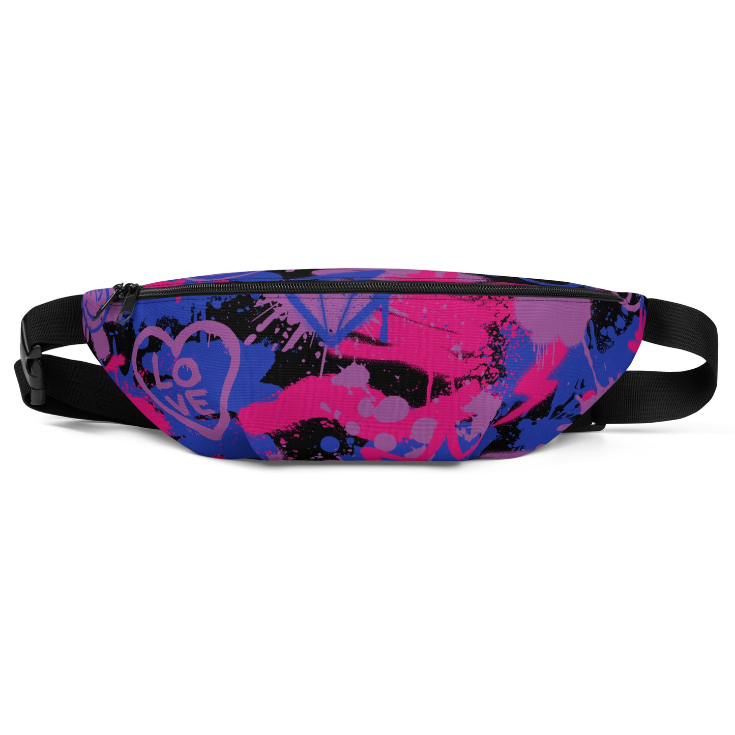 Bisexual Graffiti Belt Bag