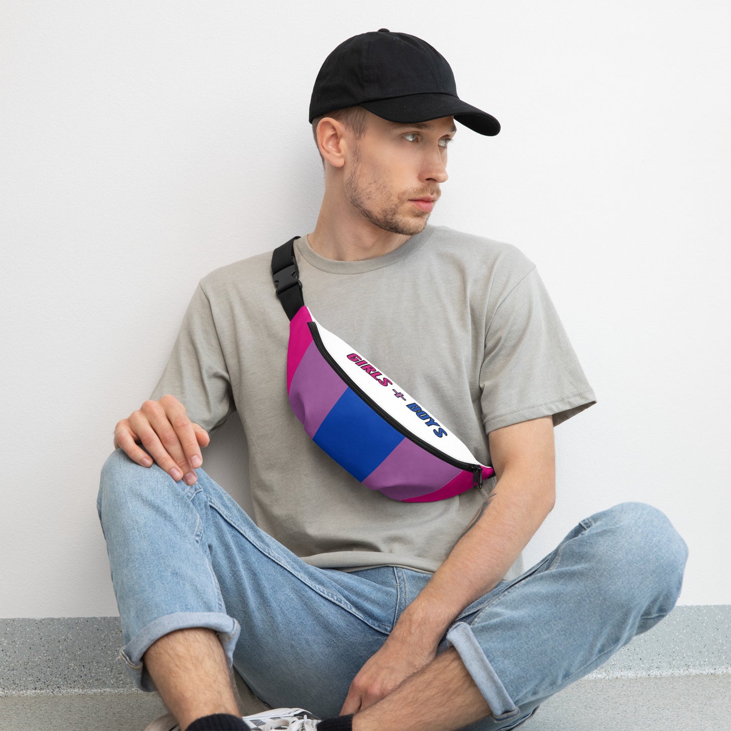Bisexual Pride Flag Belt Bag
