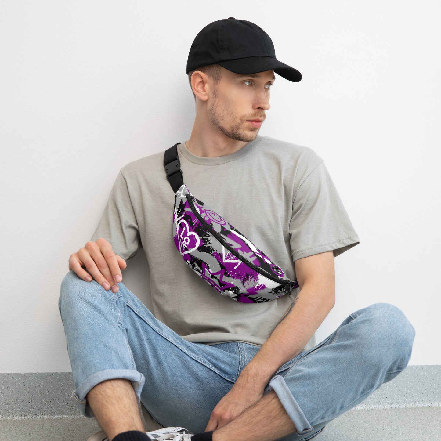 Aces Graffiti Belt Bag