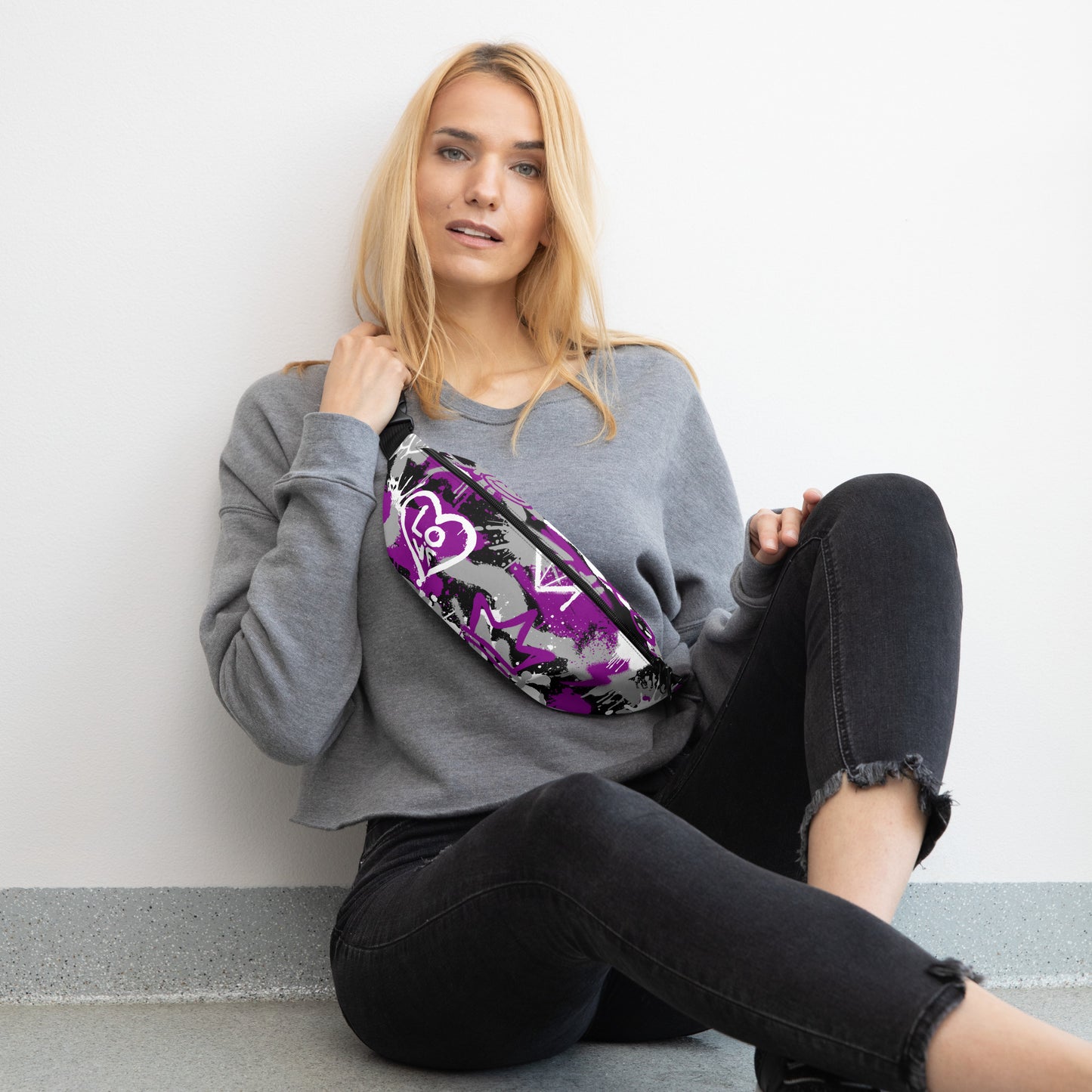 Aces Graffiti Belt Bag