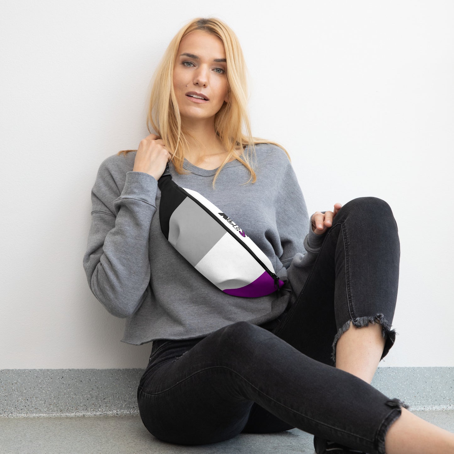 Aces Pride Flag Belt Bag
