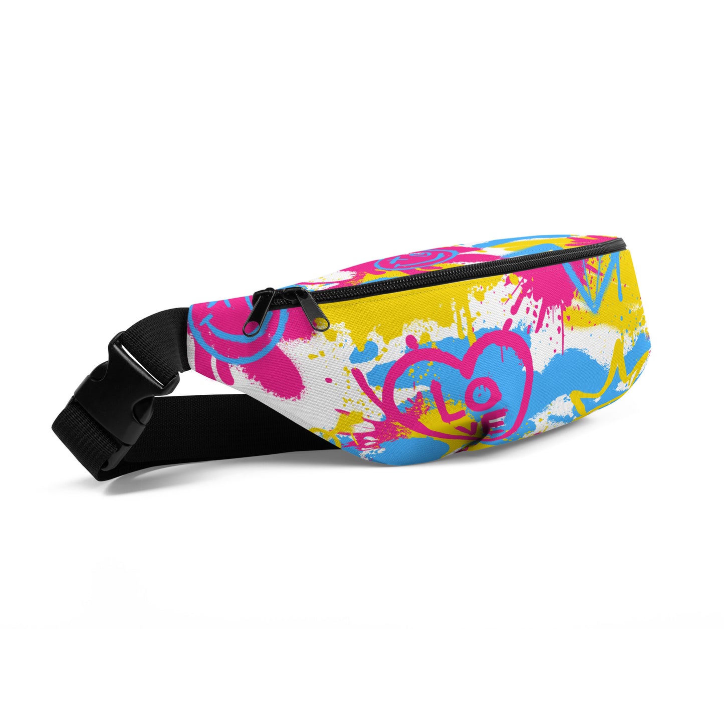 Pansexual Belt Bag in White