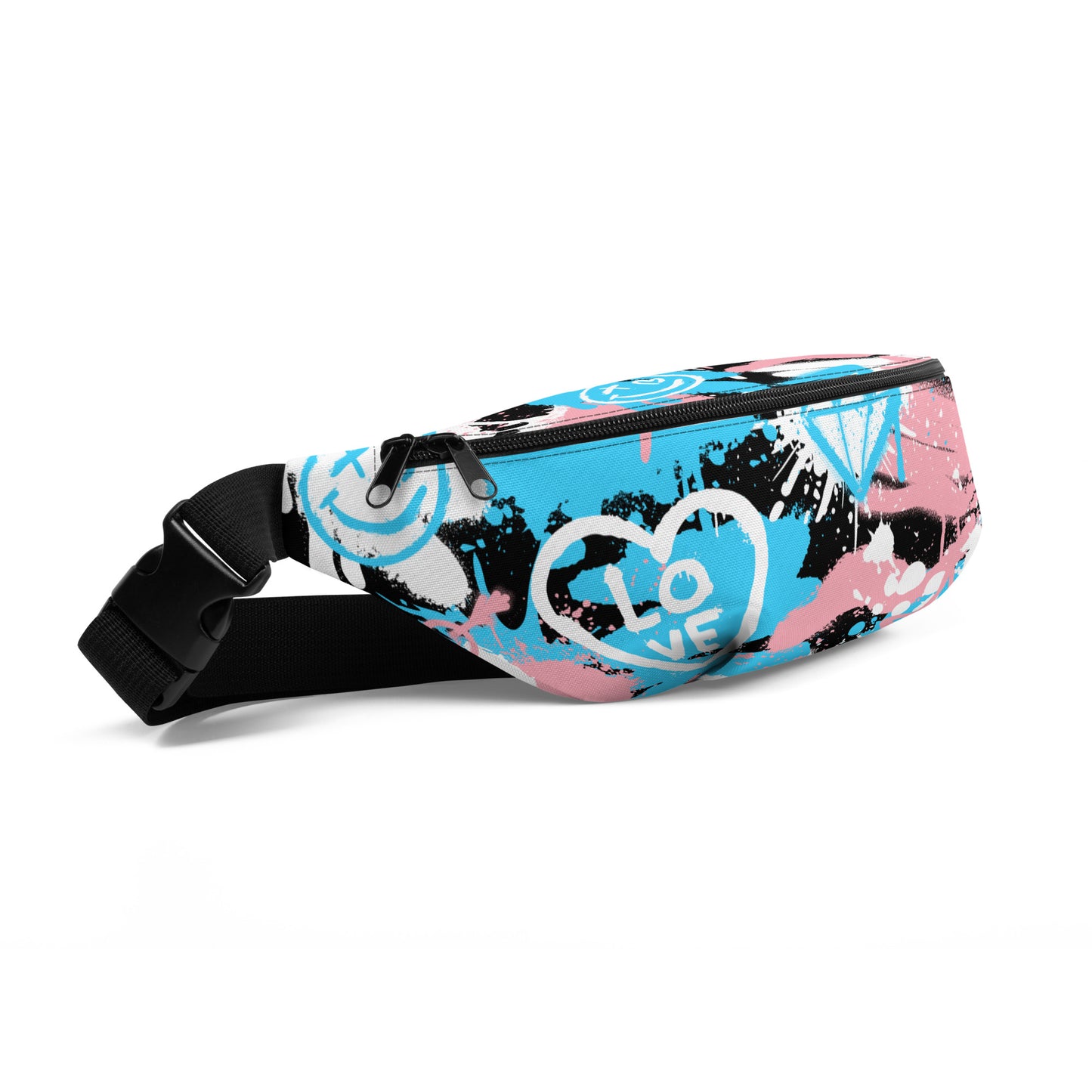 Trans Graffiti Belt Bag