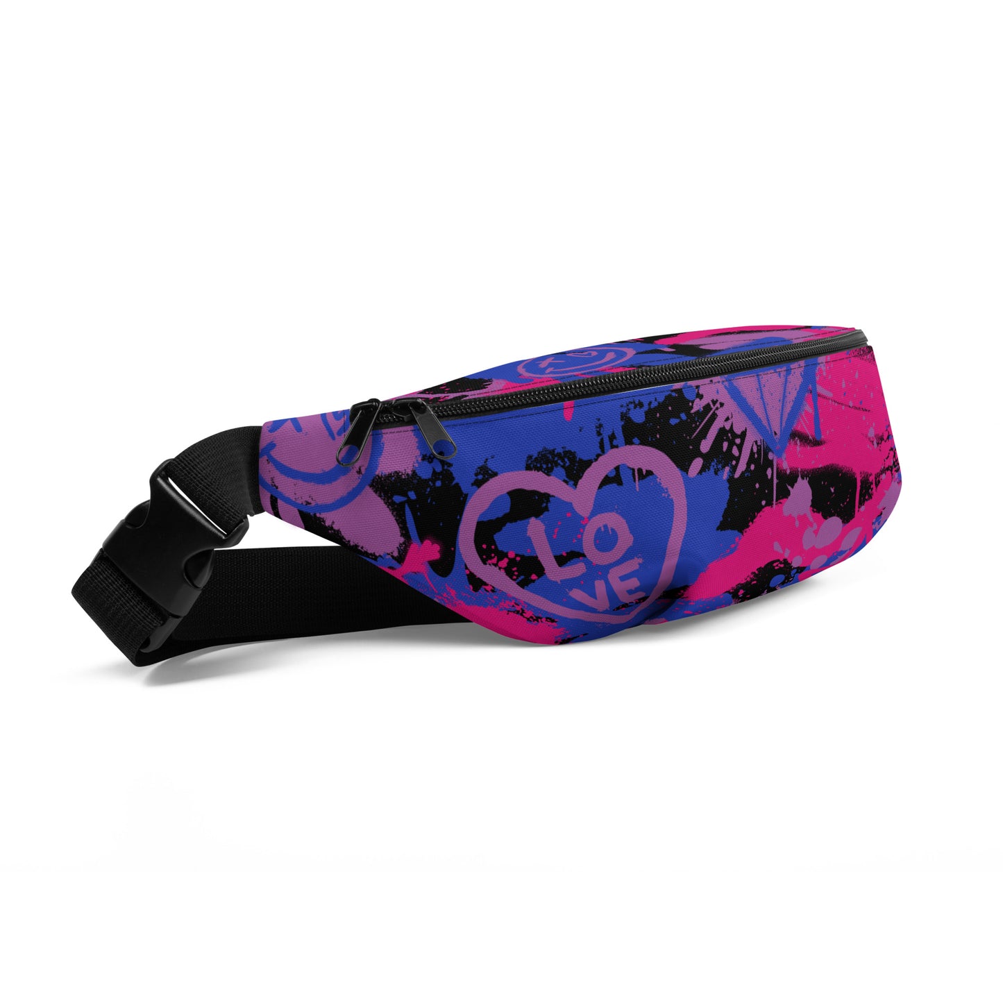 Bisexual Graffiti Belt Bag