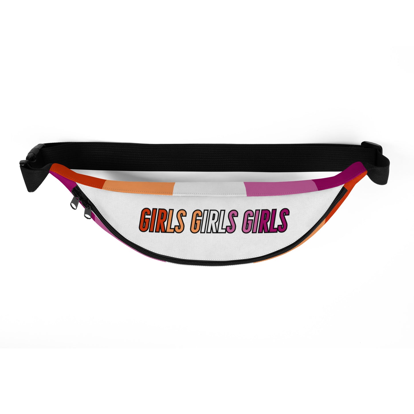 Lesbian Flag Belt Bag