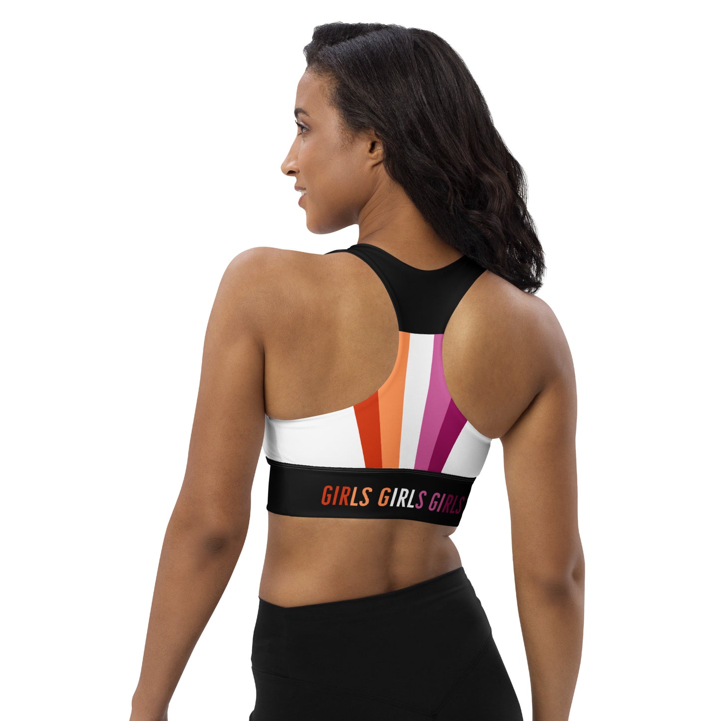 Lesbian Pride Sports Bra