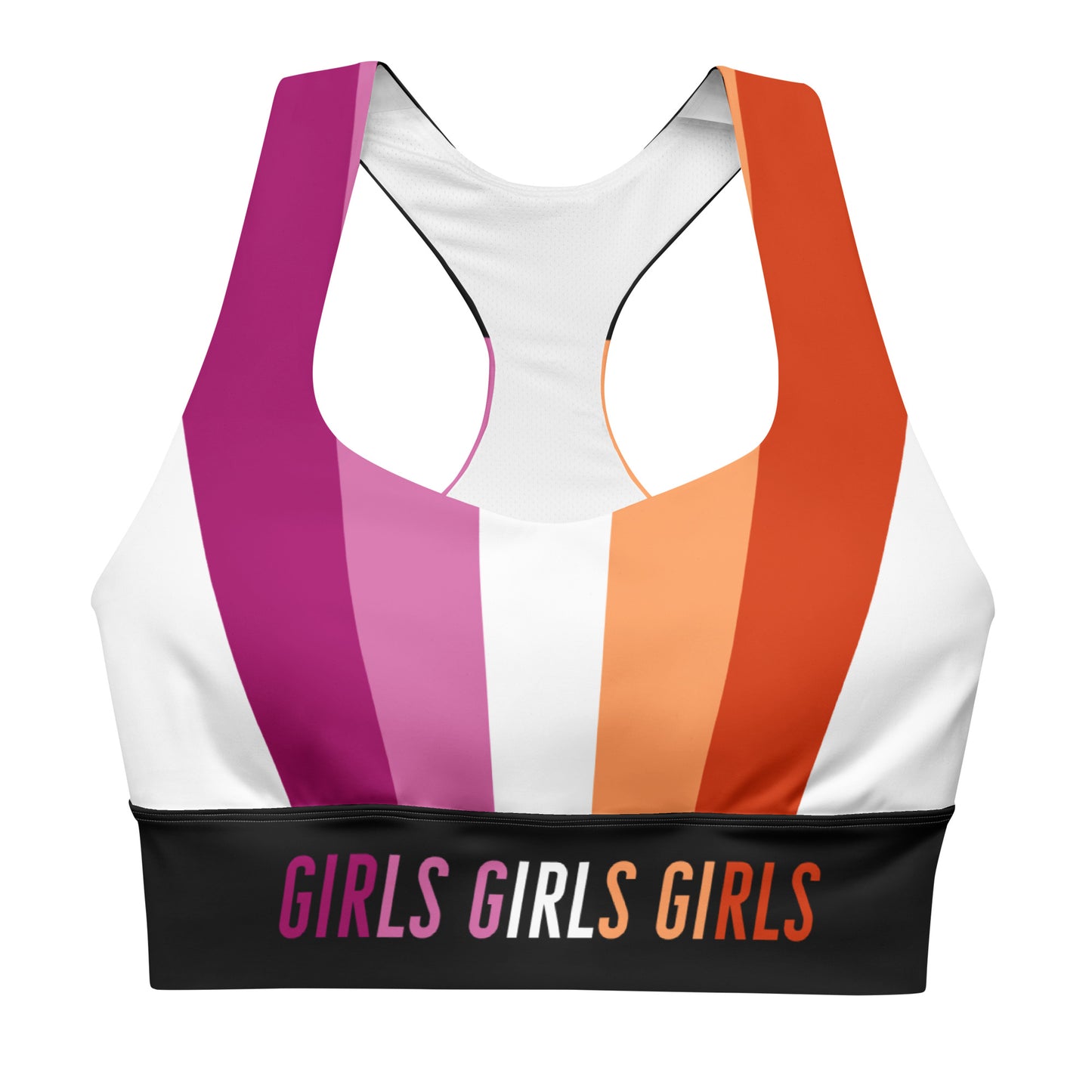 Lesbian Pride Sports Bra
