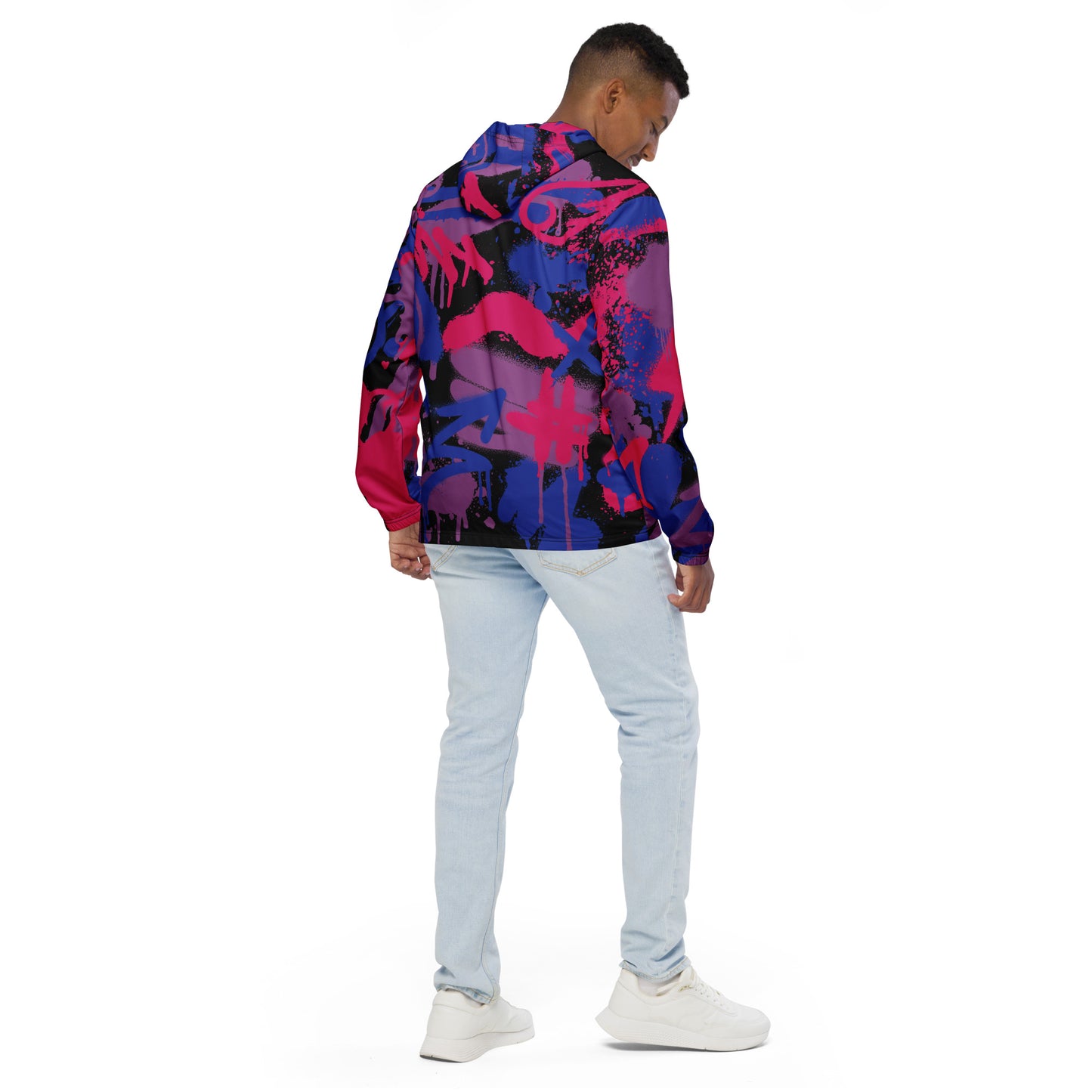 Bisexual Pride Graffiti Jacket