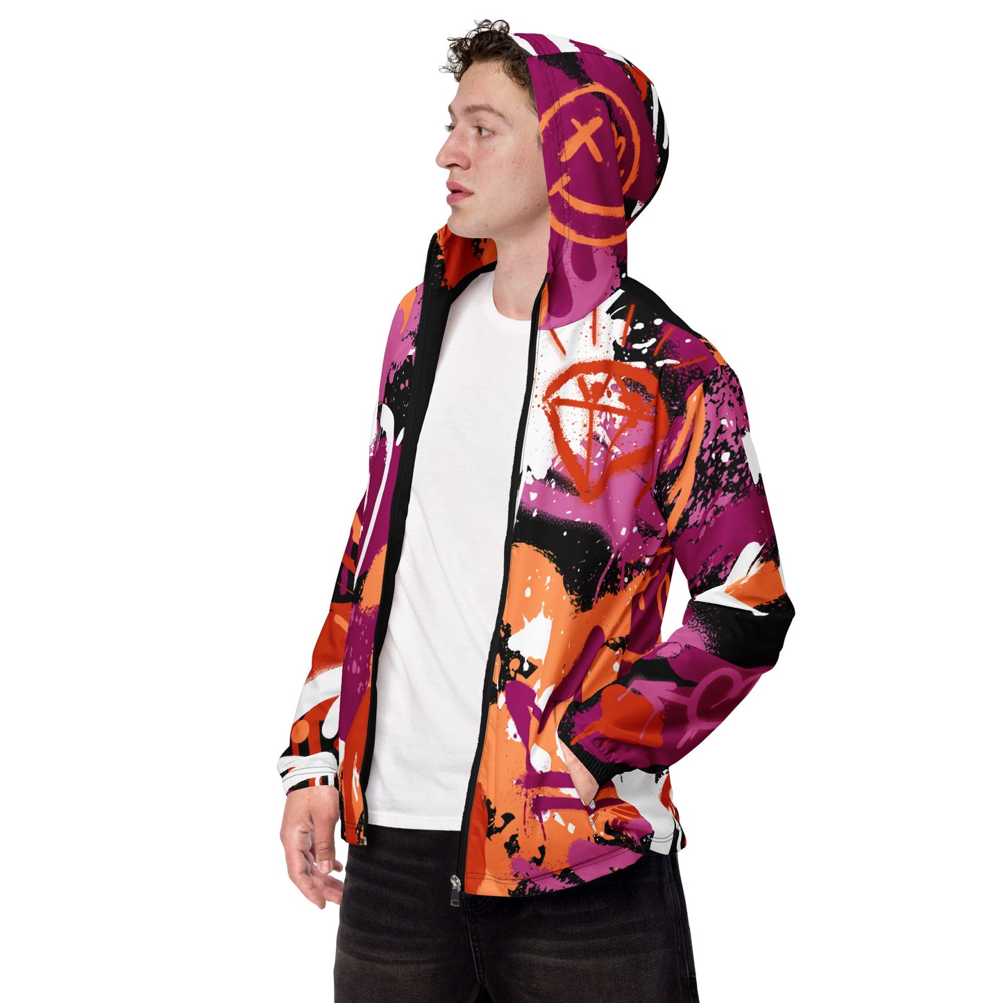 Lesbian Pride Graffiti Jacket