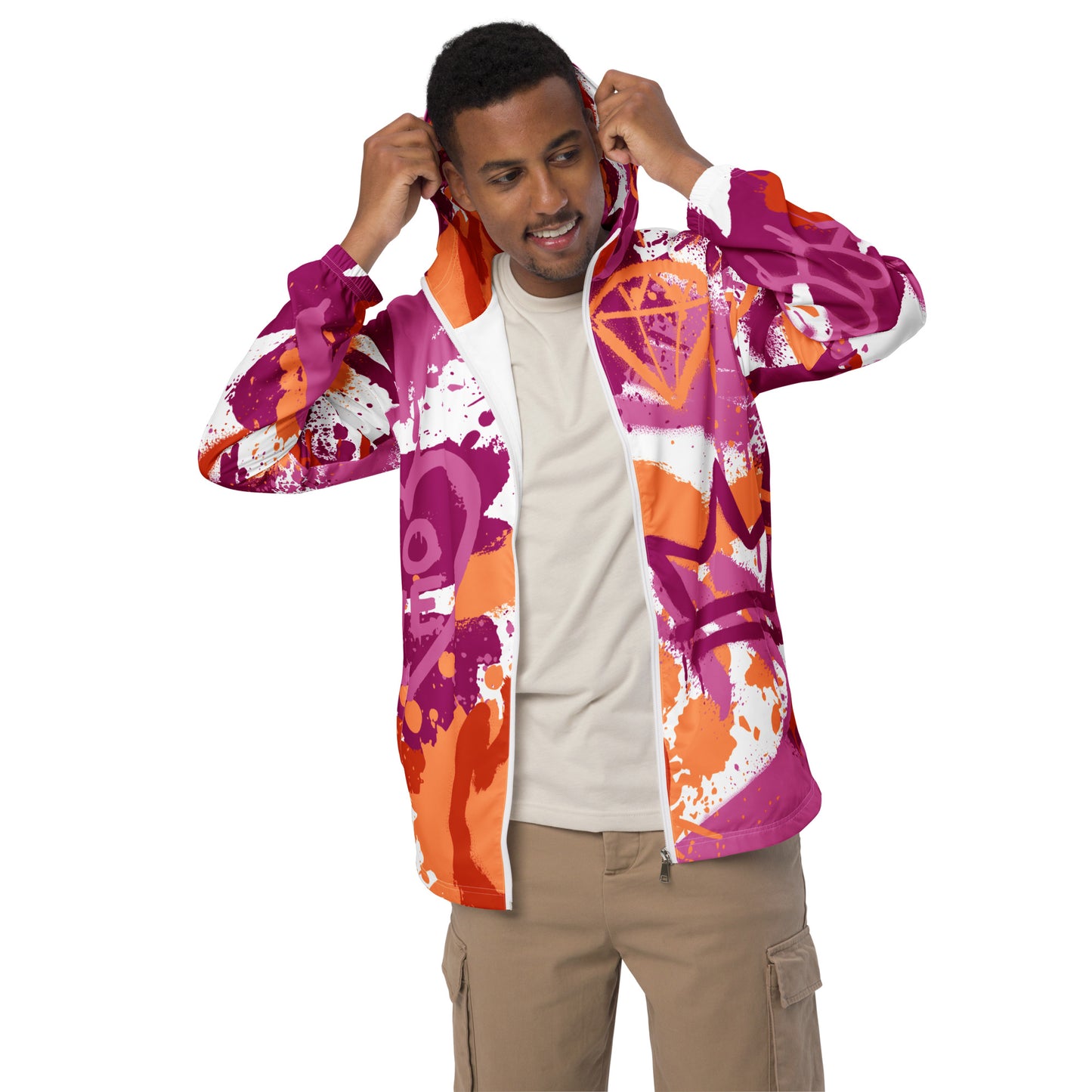 Lesbian Pride Graffiti Jacket