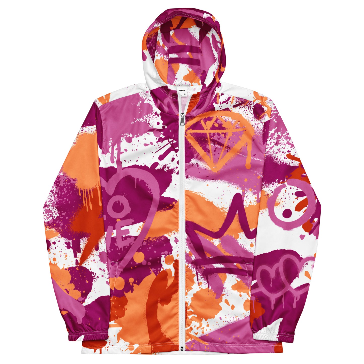 Lesbian Pride Graffiti Jacket