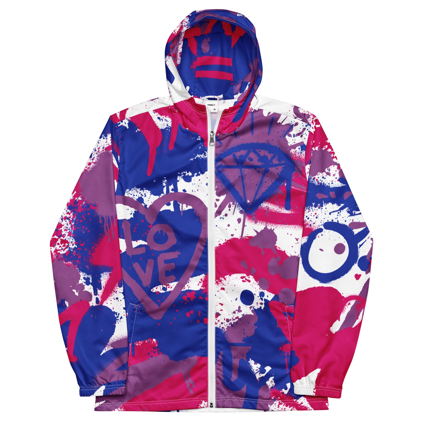 Bisexual Pride Graffiti Jacket