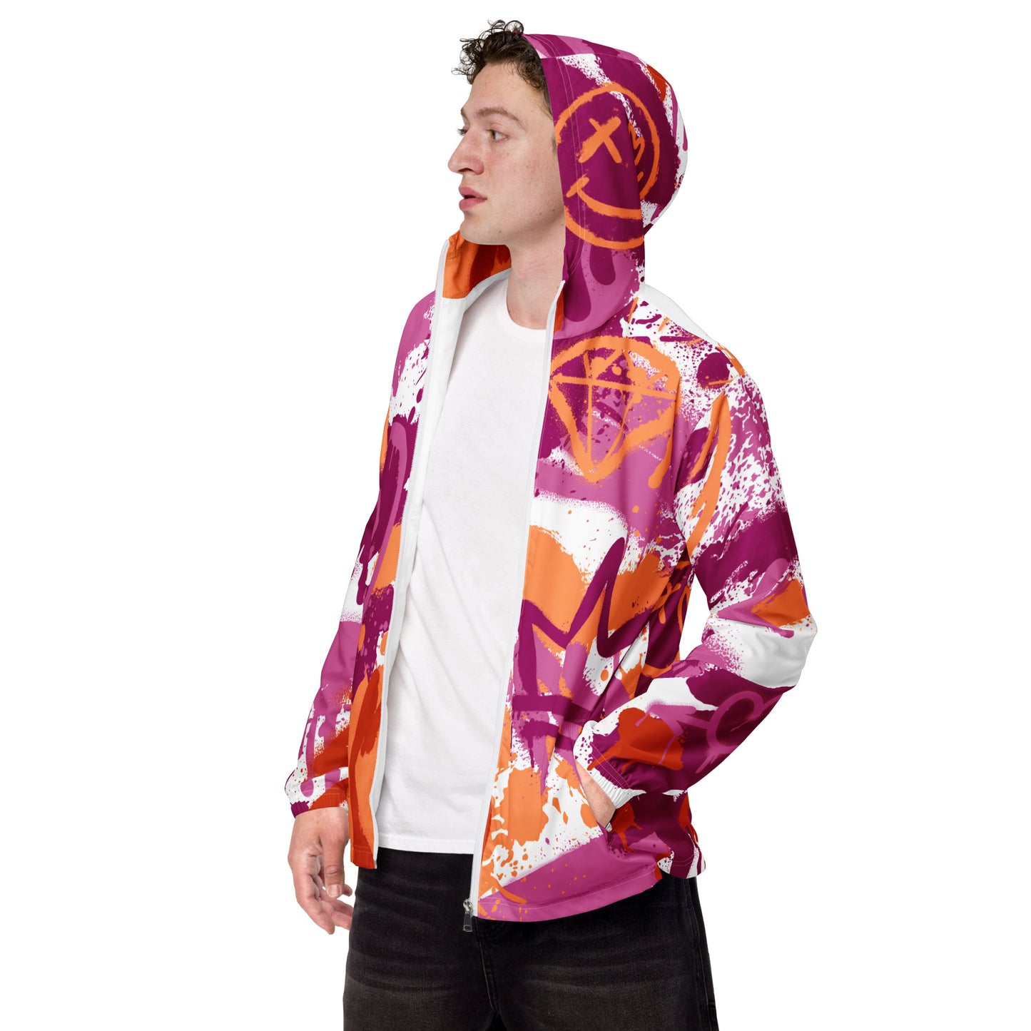 Lesbian Pride Graffiti Jacket