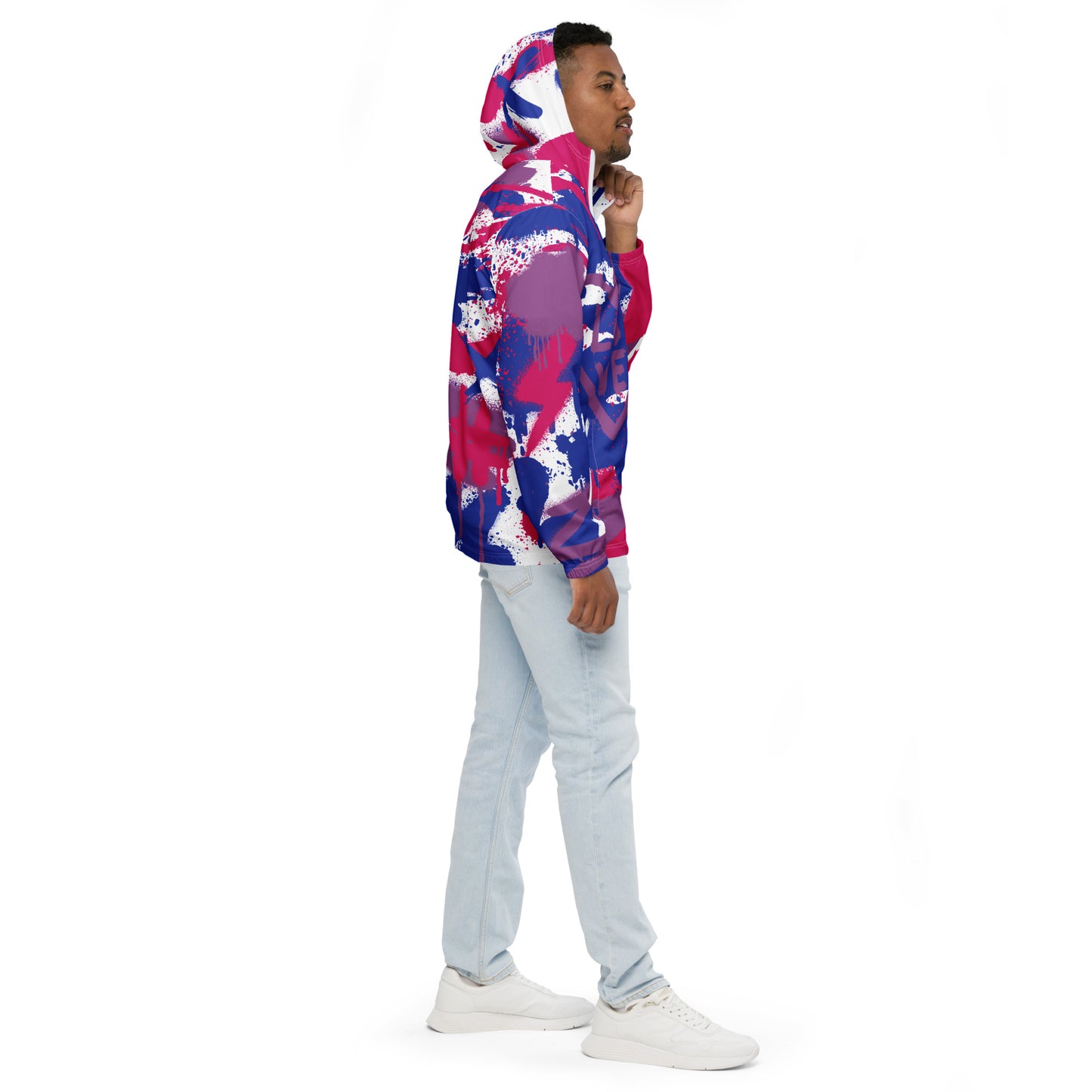 Bisexual Pride Graffiti Jacket