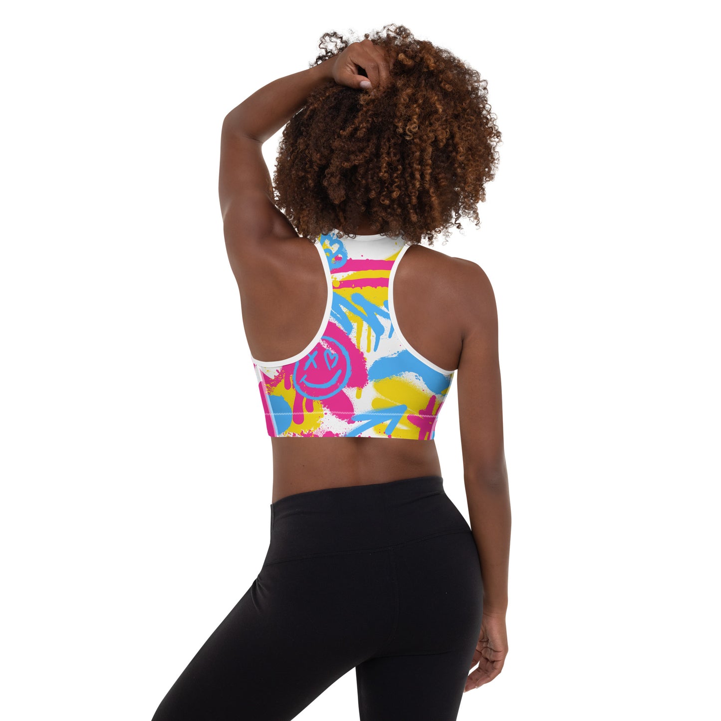 Pansexual Pride Sports Bra