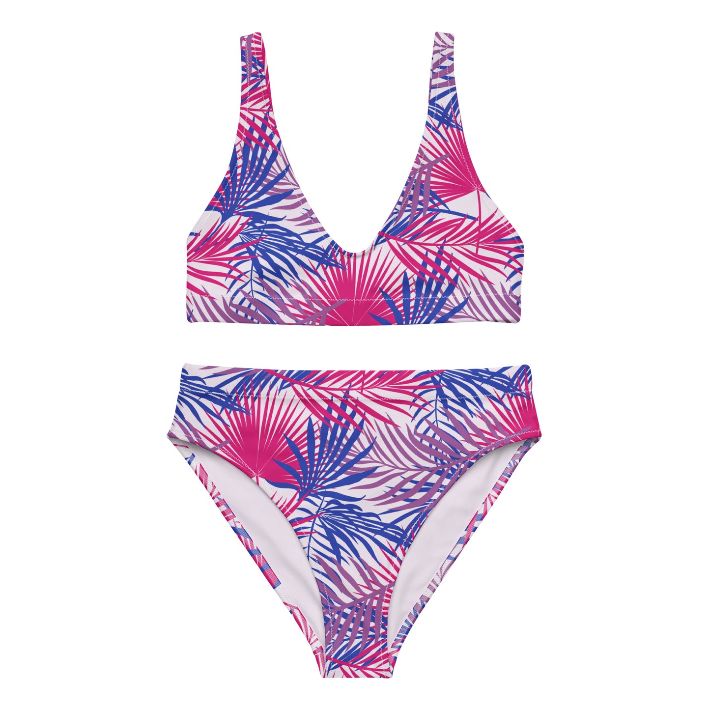 Bisexual High-Waisted Athletic Bikini Bottom