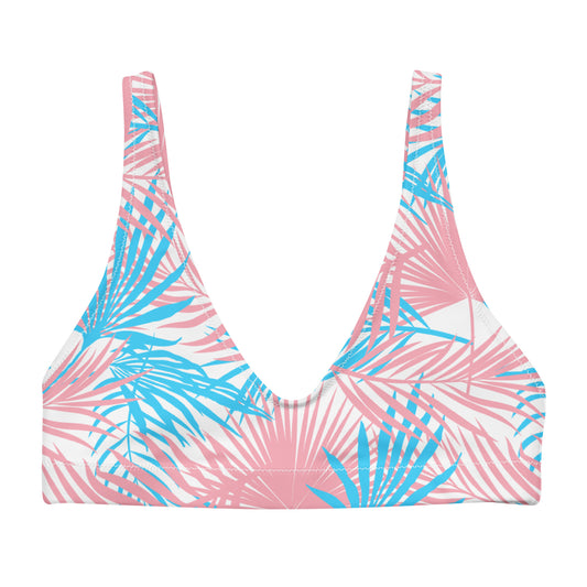 Transgender Palm Athletic Bikini Top