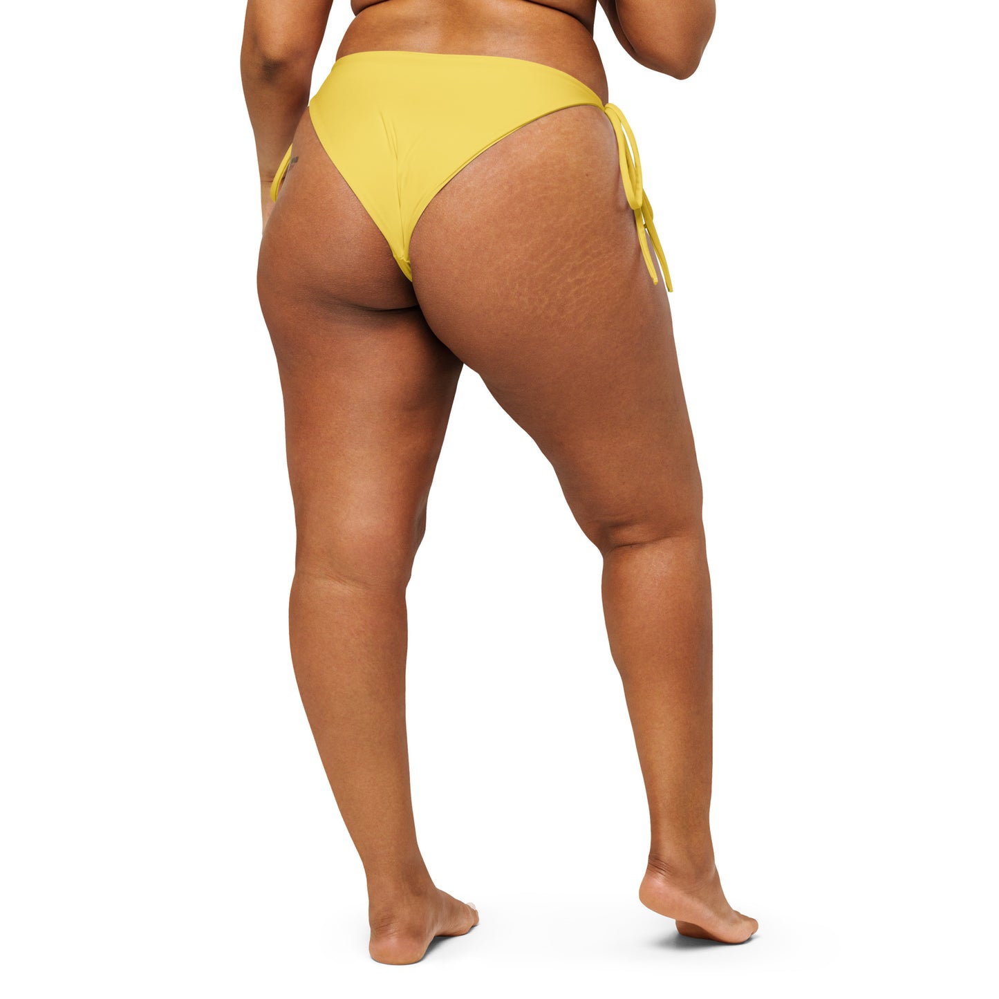 Rainbow Solid String Bikini Bottom