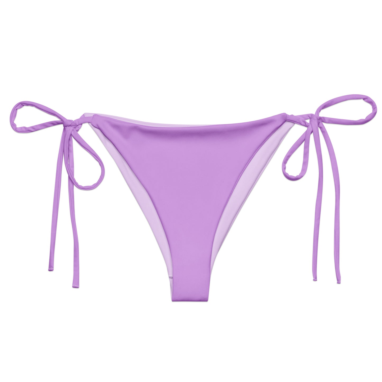 Rainbow Solid String Bikini Bottom