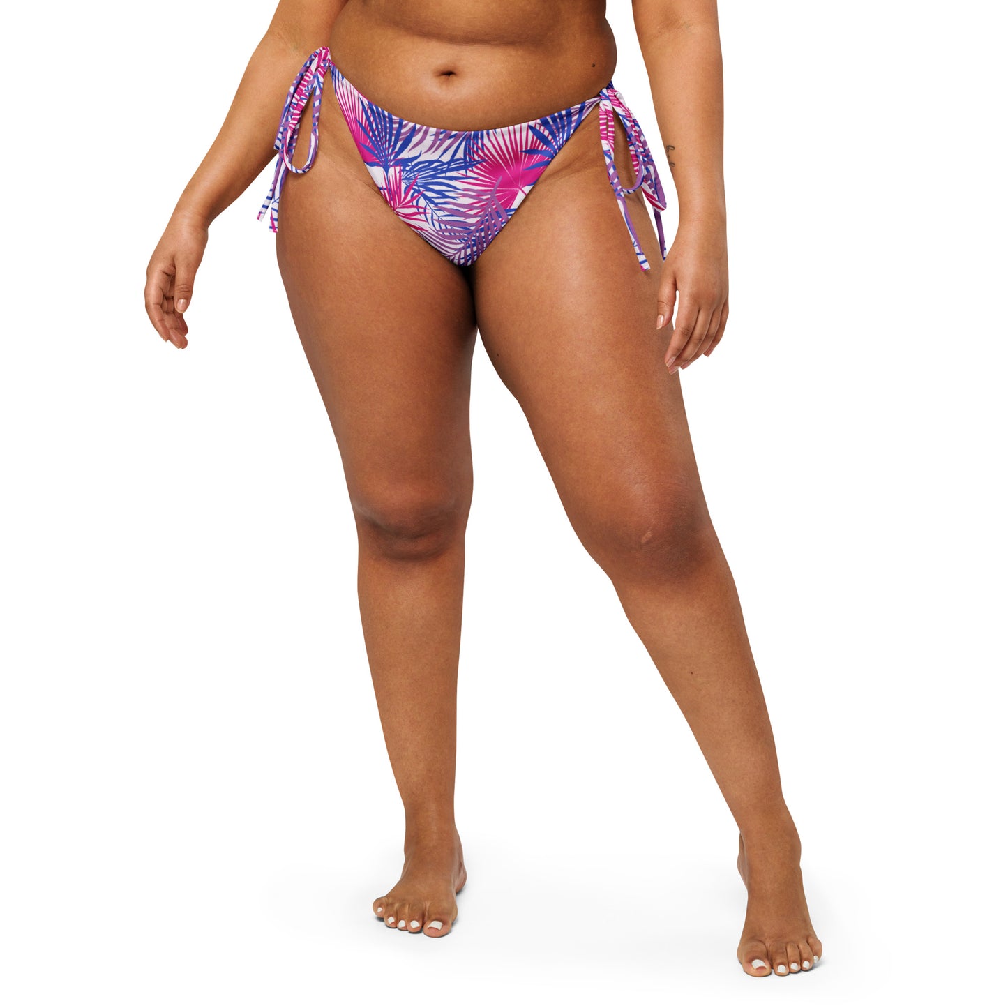 Bisexual Palm String Bikini Bottom