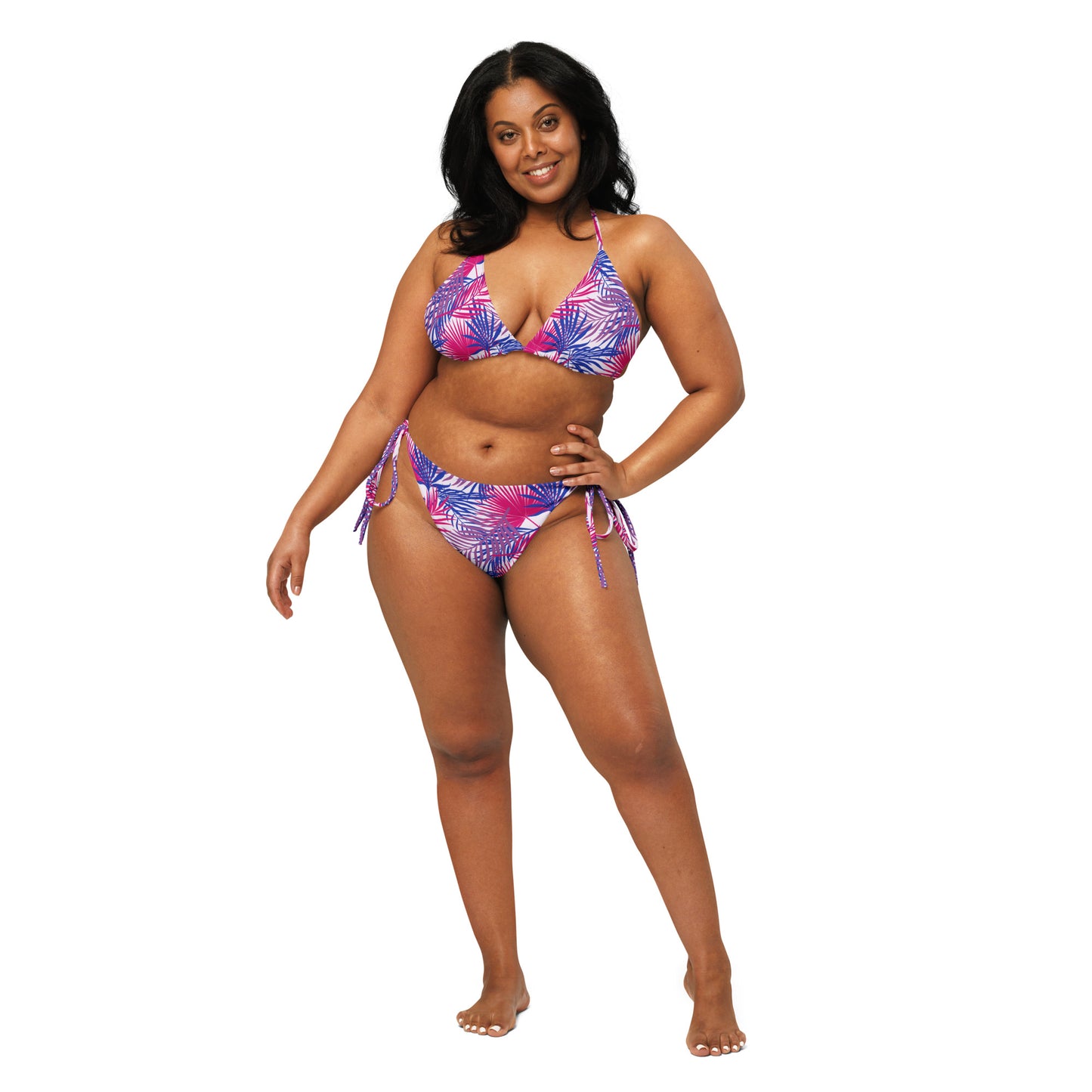 Bisexual Palm String Bikini Bottom