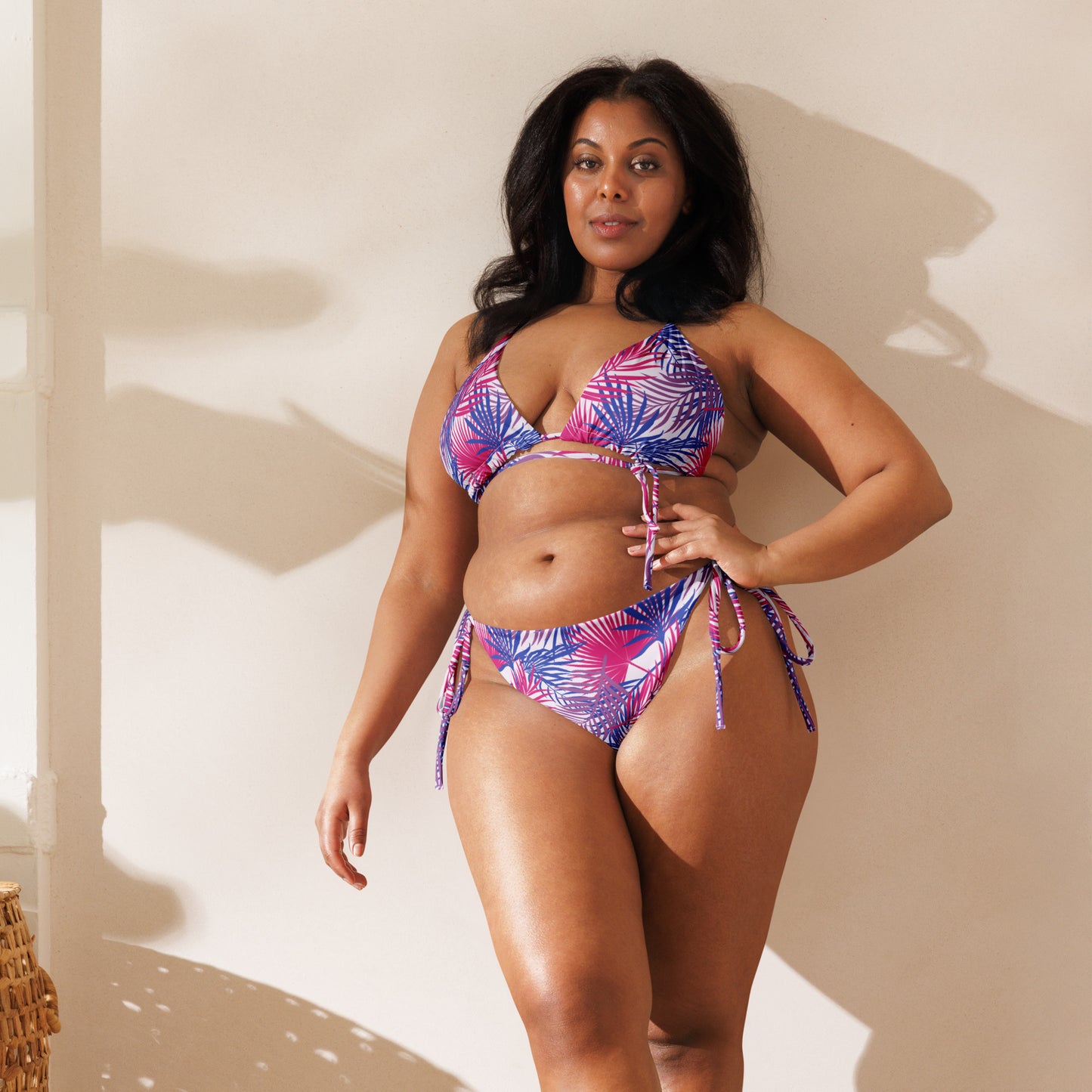 Bisexual Palm String Bikini Bottom