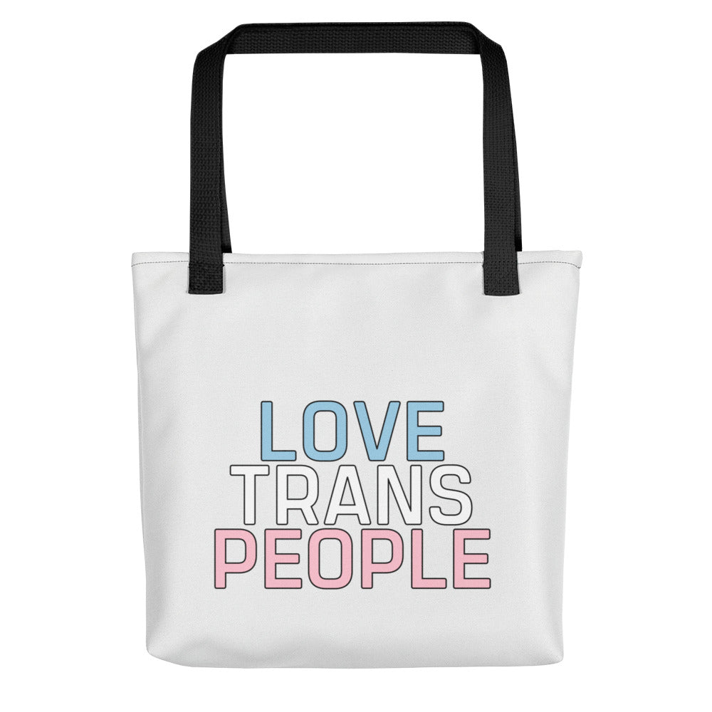 Love Trans People Tote Bag