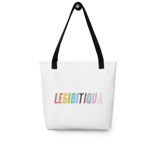 LGBT+ Legibitiqua Tote Bag