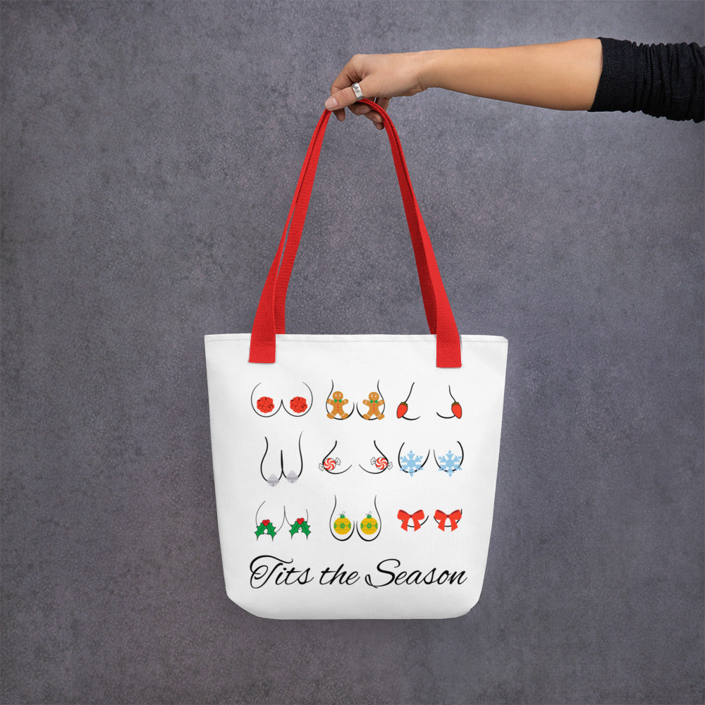 Tits the Season Tote Bag