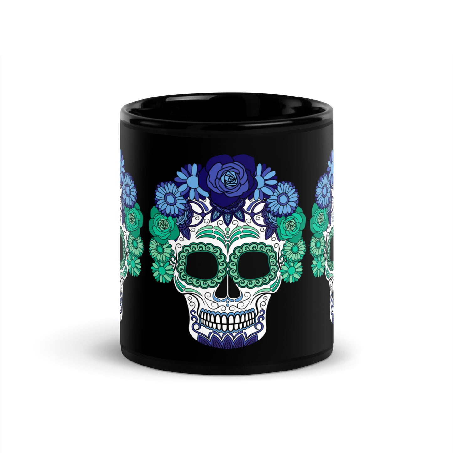 Gay Men Day of the Dead Mask Mug